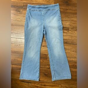 Free people Women's In My Feelings Cropped Slim Flare Jeans we the free medium